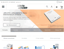 Tablet Screenshot of dentaleader.com
